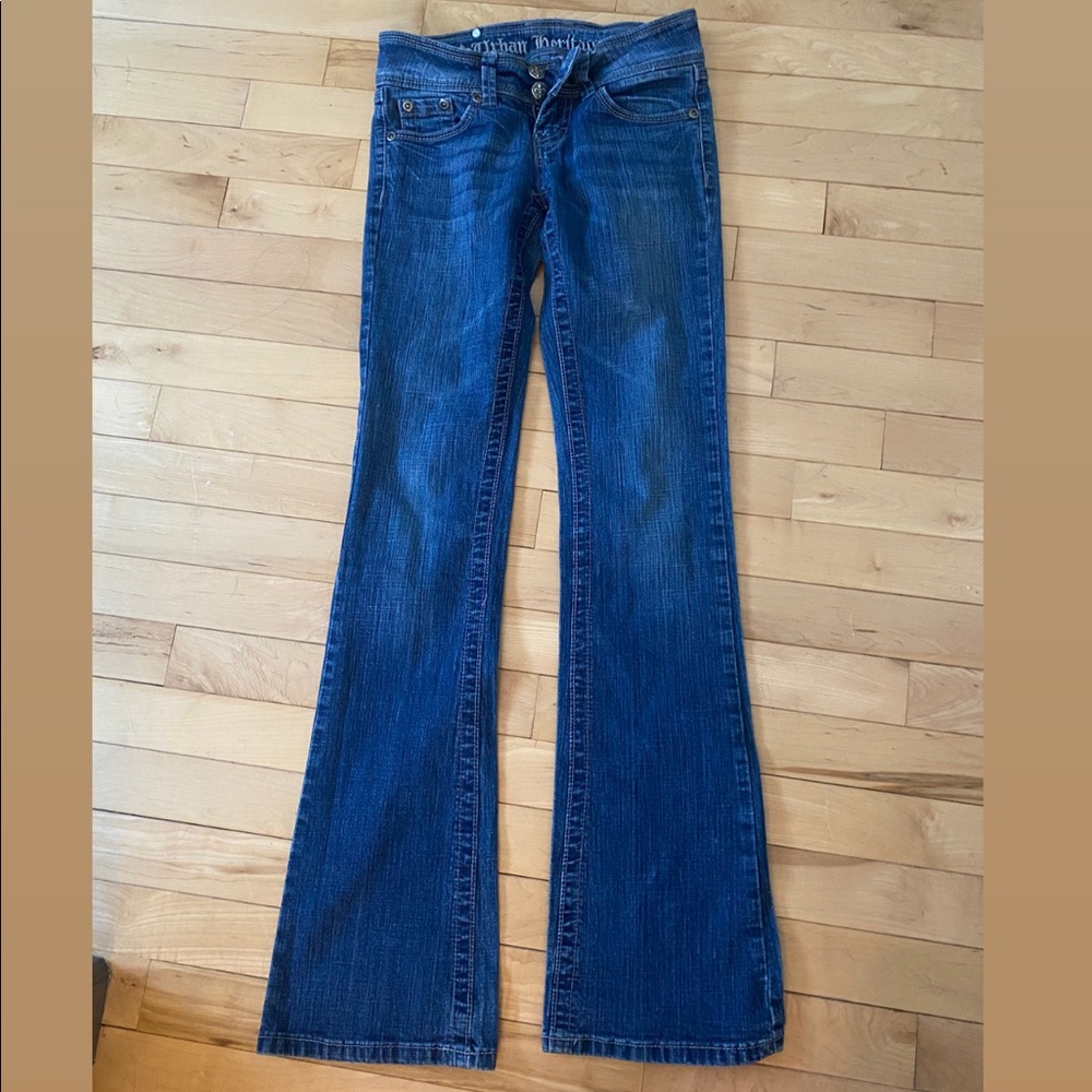 Vintage Urban Heritage flared jeans.